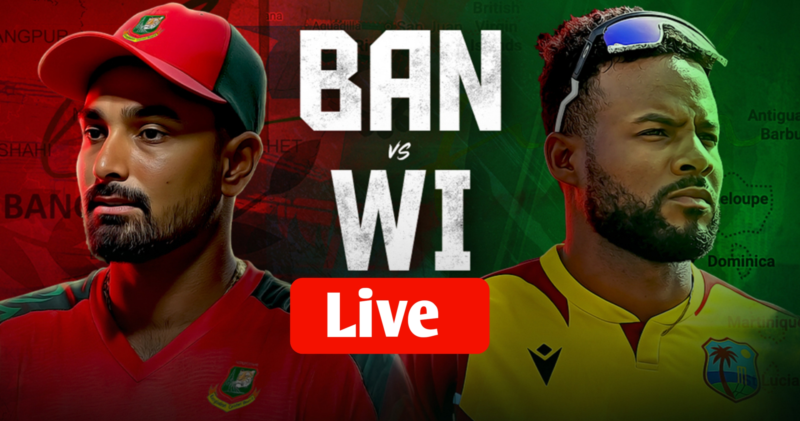 Bangladesh vs West Indies live 1