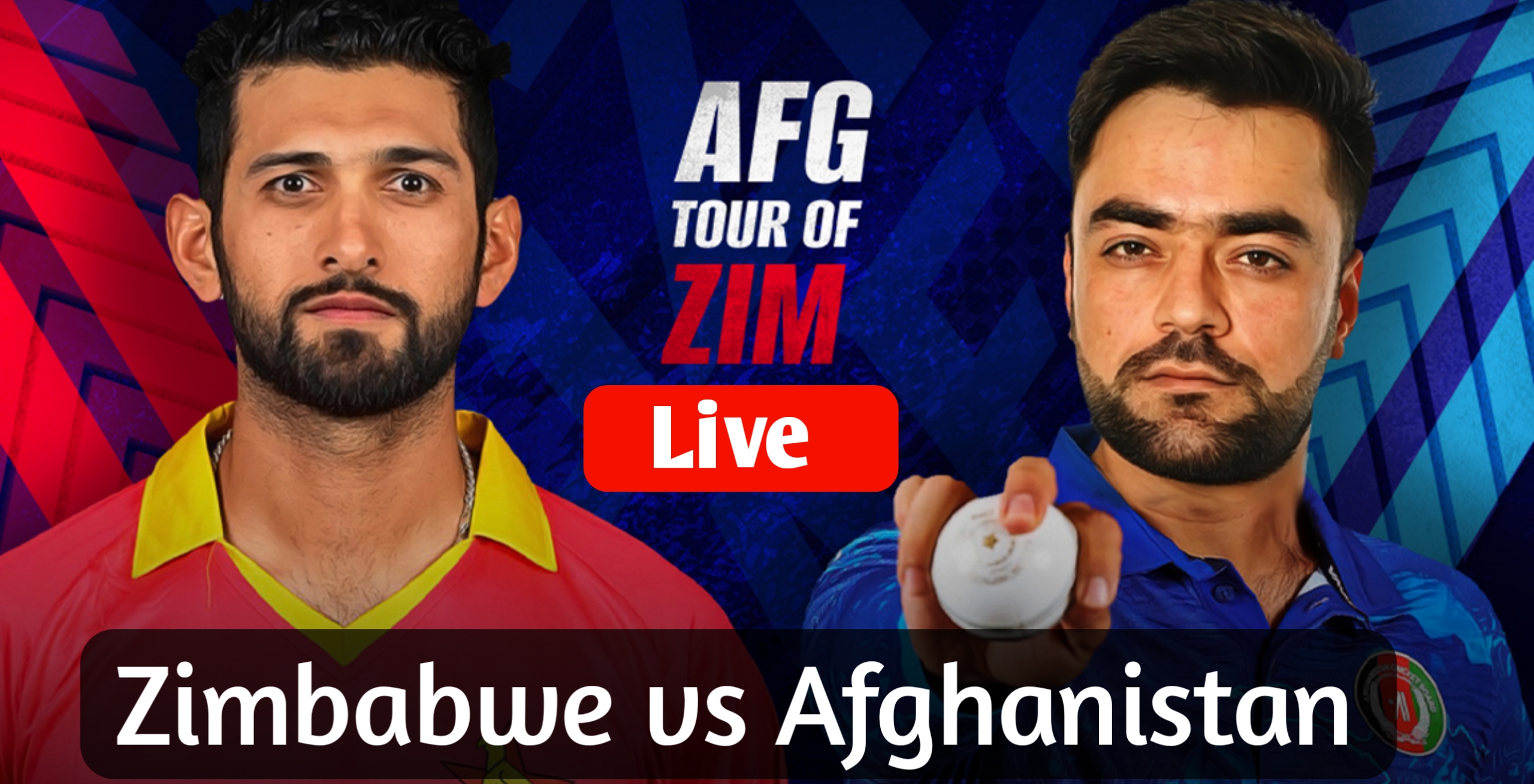 Afghanistan vs Zimbabwe LIVE 1