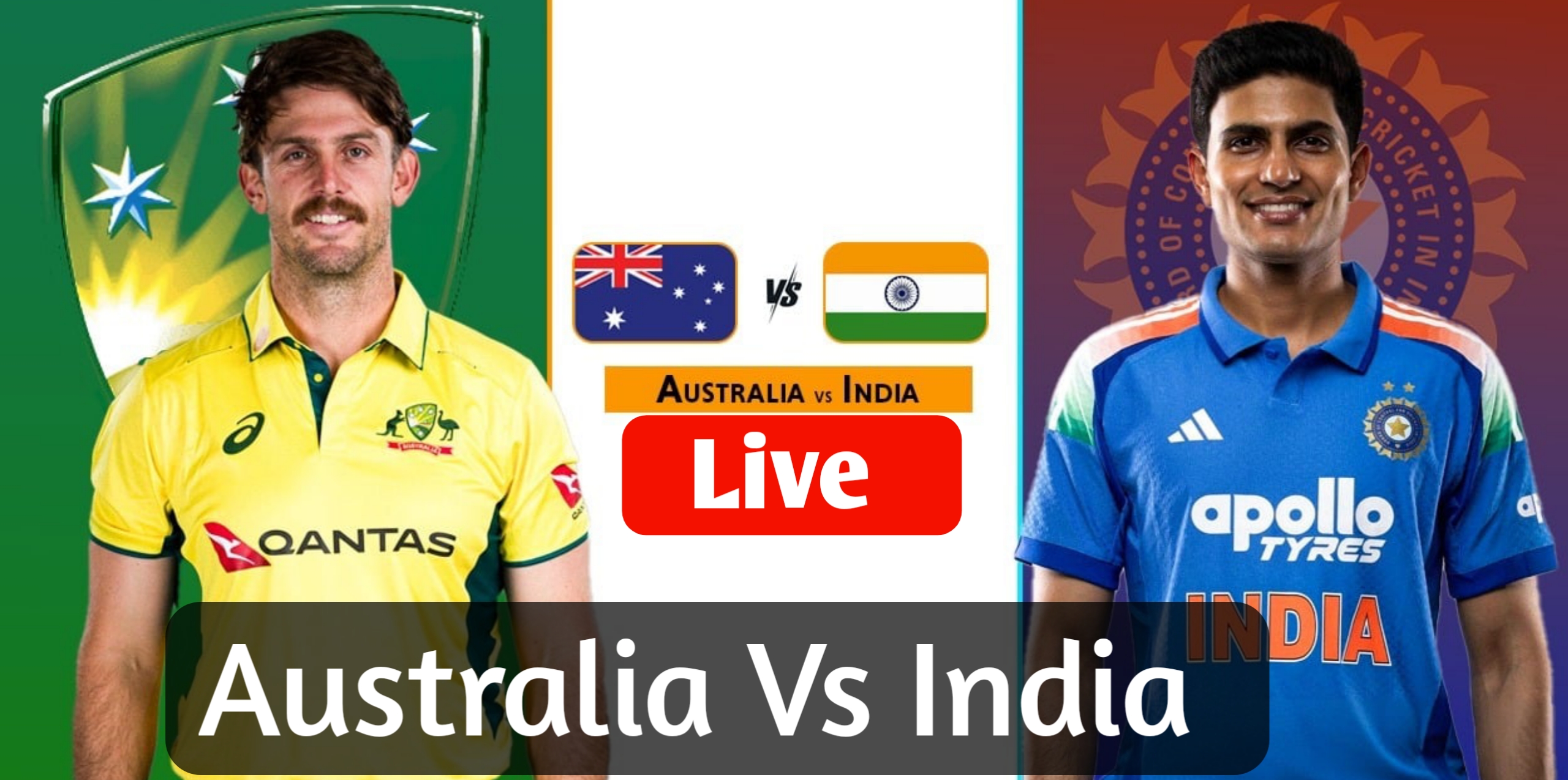 Australia vs India live 1